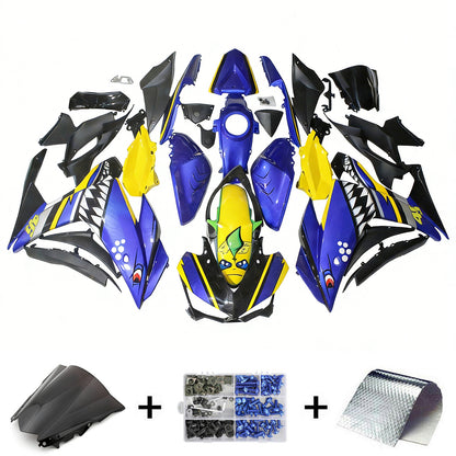 Amotopart Yamaha YZF-R3 2014-2018 R25 2015-2017 Kit carena Carrozzeria ABS