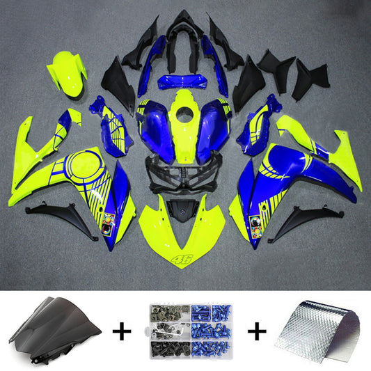 Amotopart Yamaha YZF-R3 2014-2018 R25 2015-2017 Kit carena Carrozzeria ABS