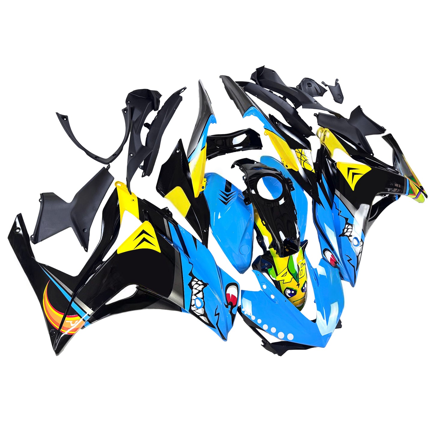 Amotopart Yamaha YZF-R3 2014-2018 R25 2015-2017 Kit carena Carrozzeria ABS