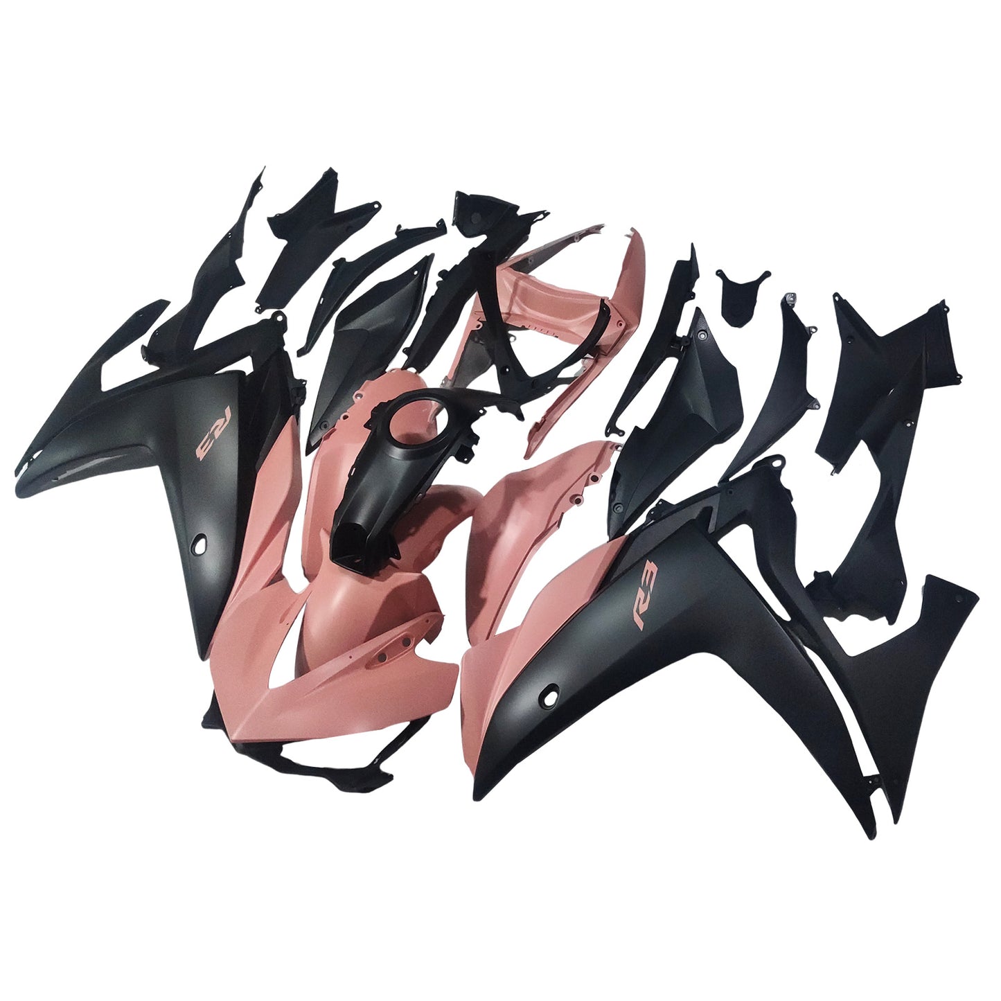 Amotopart Yamaha YZF-R3 2014-2018 R25 2015-2017 Kit carena Carrozzeria ABS