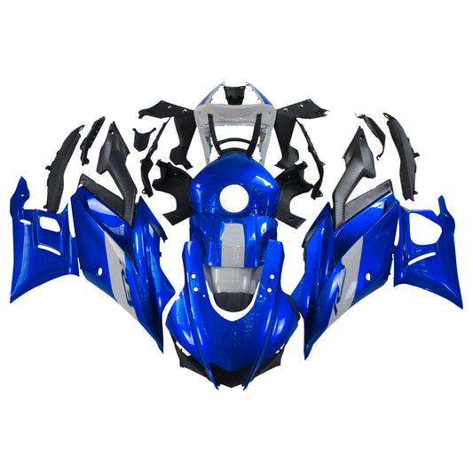 Amotopart Yamaha 2019-2021 YZF-R3 R25 Blue Fearing Kit