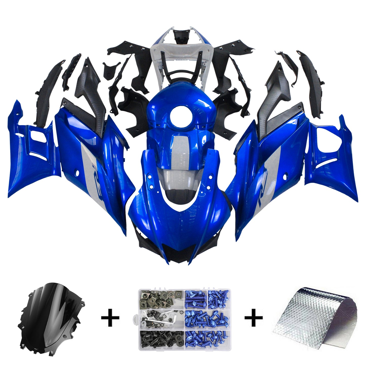 Kit Carenatura Per Yamaha YZF-R3 R25 2019-2020 Generico