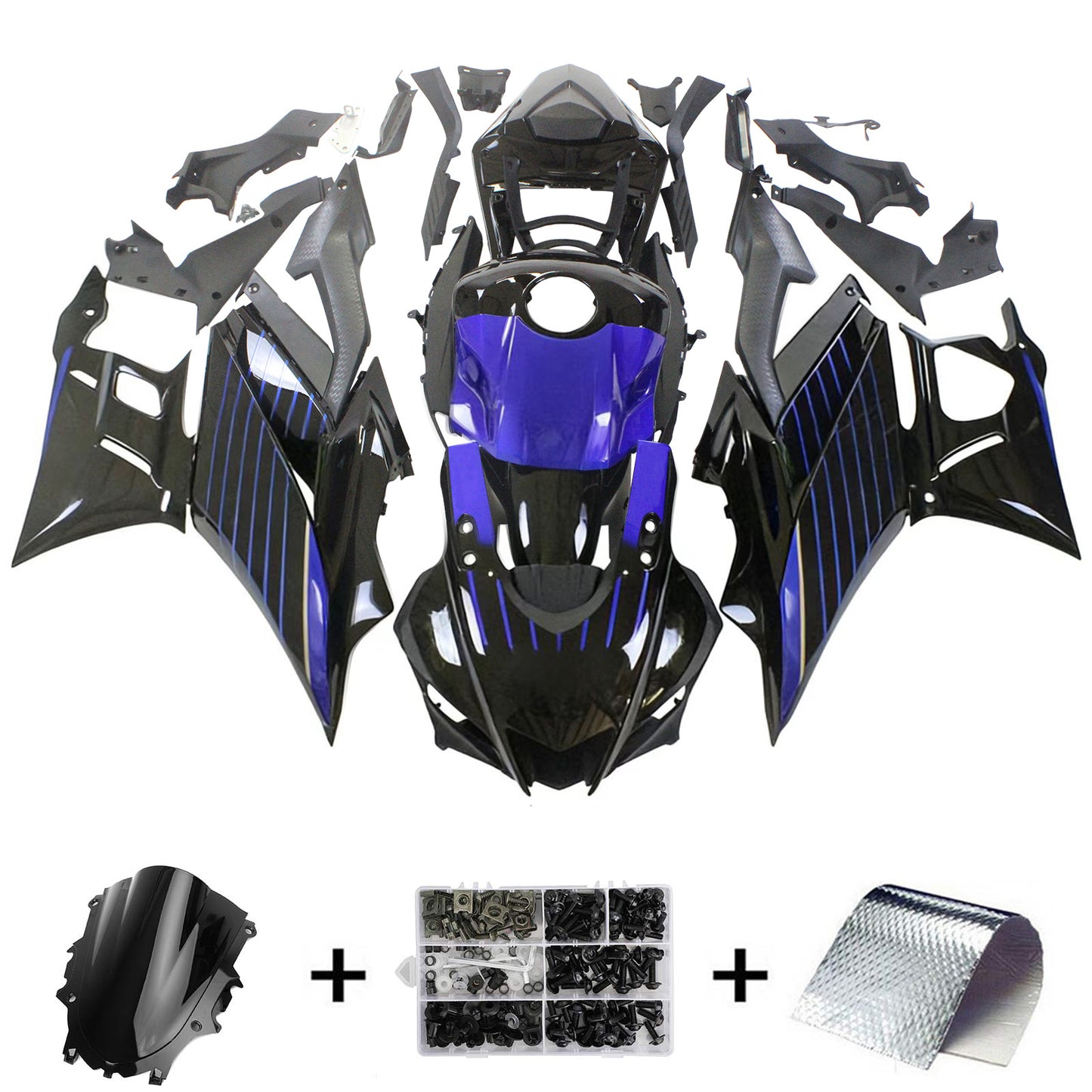 Kit Carenatura Per Yamaha YZF-R3 R25 2019-2021 Generico