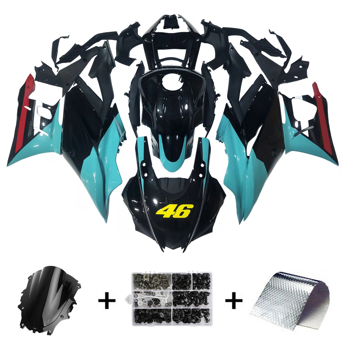 Kit Carenatura Per Yamaha YZF-R3 R25 2019-2021 Generico