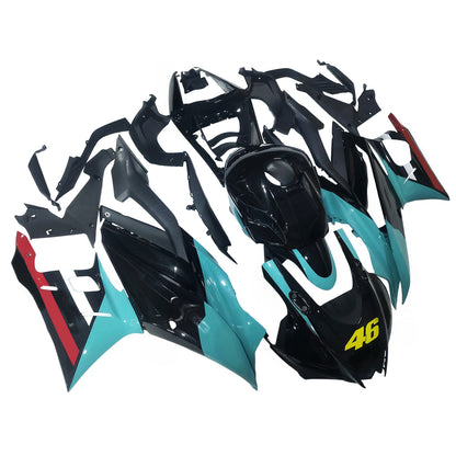Amotopart Yamaha 2019-2021 YZF R3/YZF R25 Kit di paura blu nera