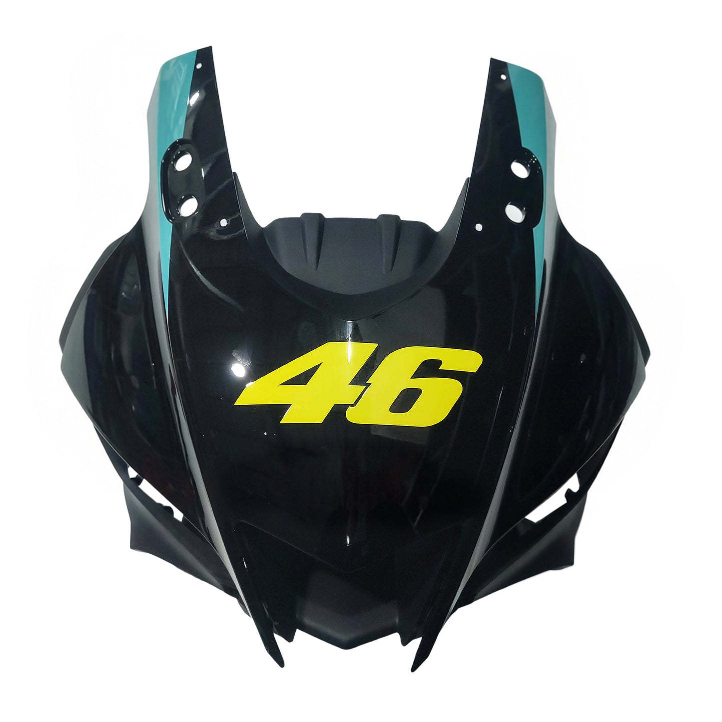 Amotopart Yamaha 2019-2021 YZF R3/YZF R25 Kit di paura blu nera