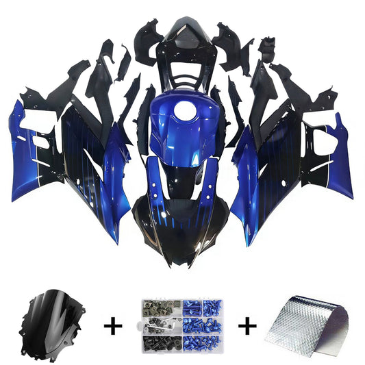 Amotopart Yamaha 2019-2021 YZF R3/YZF R25 Blue Monster Sales Kit