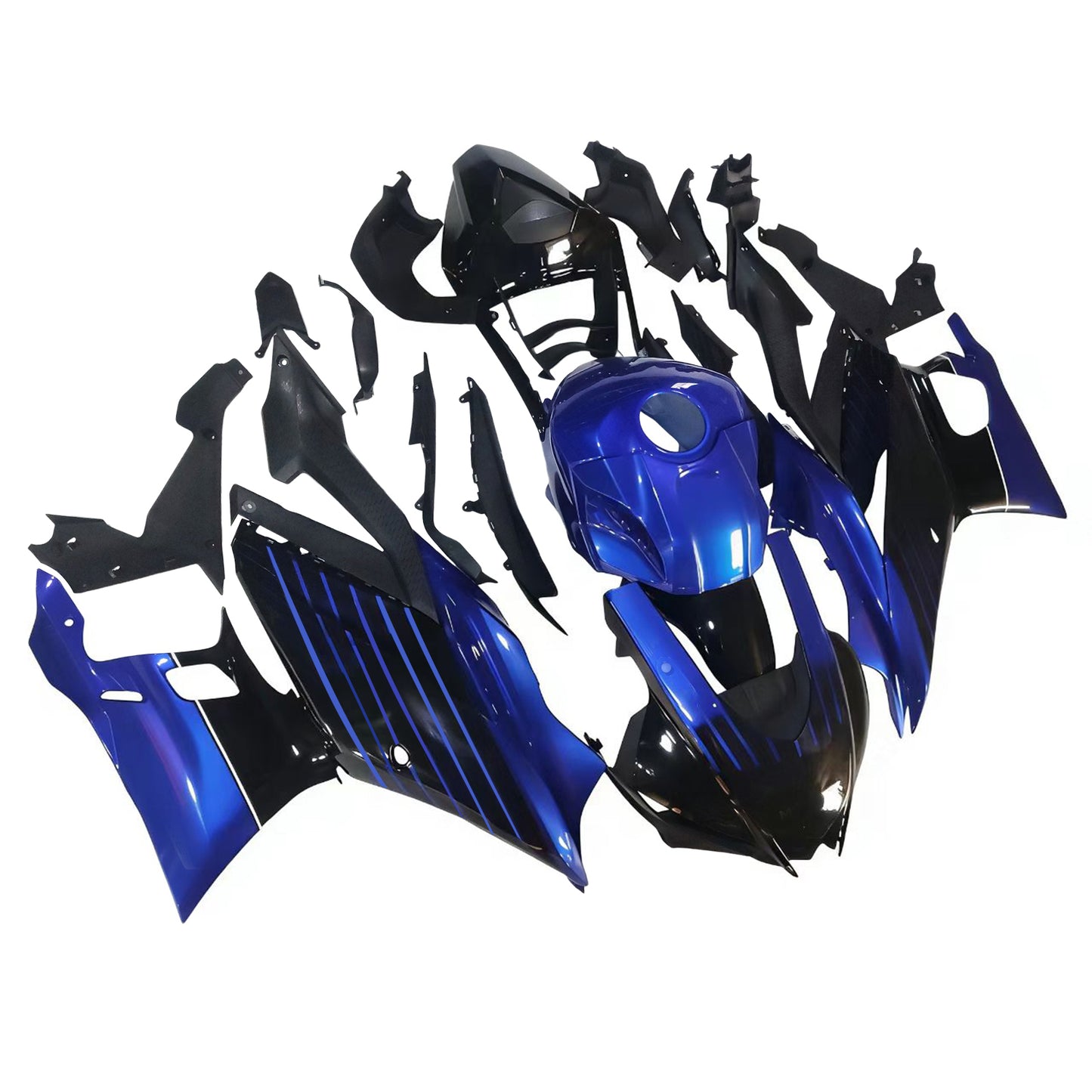Kit carenatura iniezione Carrozzeria Plastica ABS adatta per Yamaha YZF-R3 R25 2019-2021 Generico
