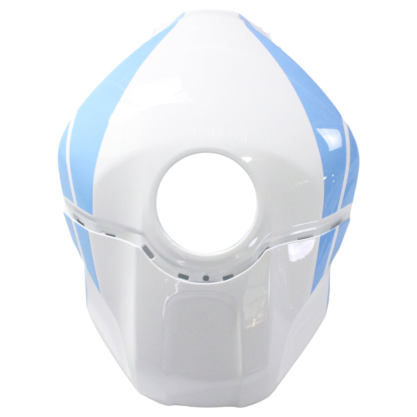 Amotopart Yamaha 2019-2021 YZF R3/YZF R25 Blue Mix White Whiteing Kit