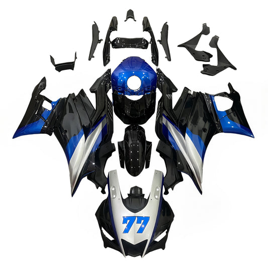 Amotopart Kit carena Yamaha YZF-R3 R25 2019-2021 Carrozzeria Plastica ABS