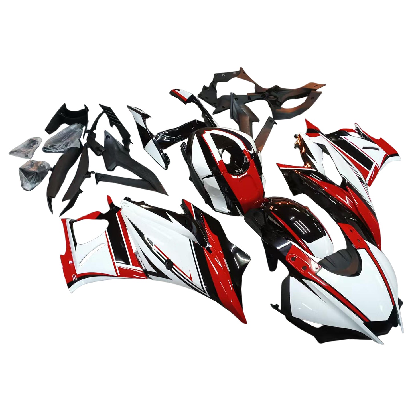 Amotopart Kit carena Yamaha YZF-R3 R25 2019-2021 Carrozzeria Plastica ABS