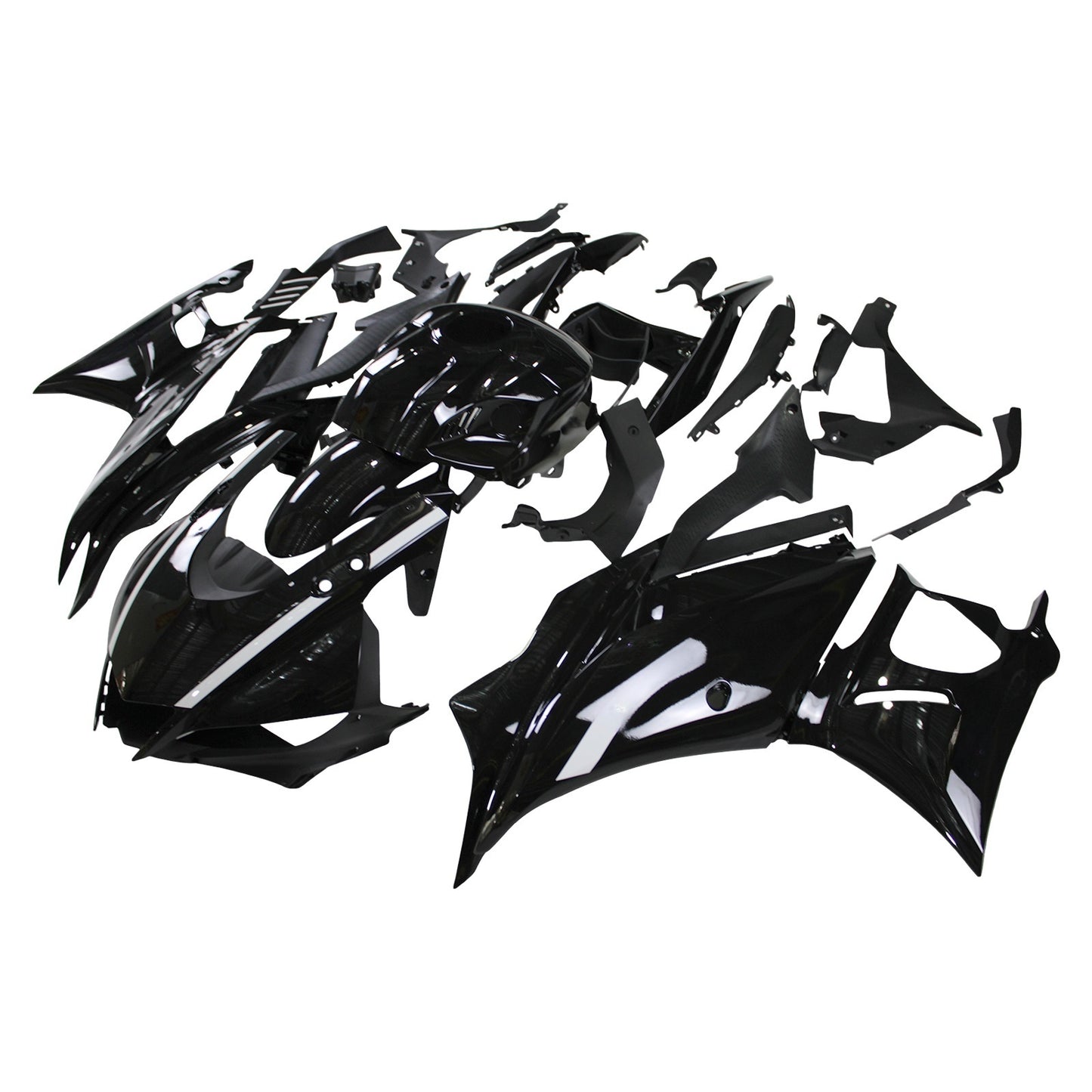 Amotopart Kit carena Yamaha YZF-R3 R25 2019-2021 Carrozzeria Plastica ABS