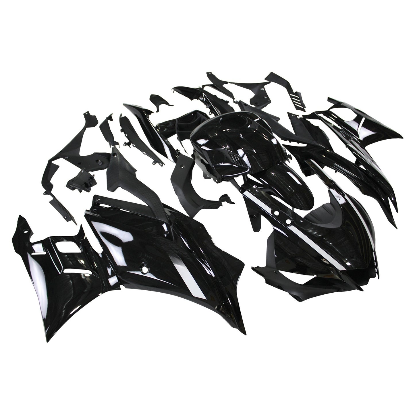 Amotopart Kit carena Yamaha YZF-R3 R25 2019-2021 Carrozzeria Plastica ABS