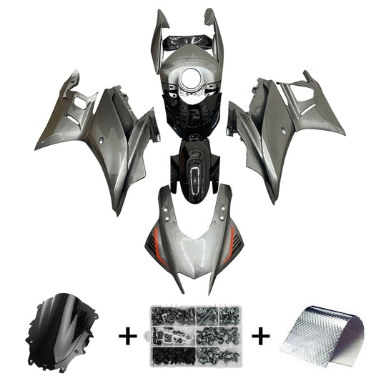 Amotopart Kit carena Yamaha YZF-R3 R25 2019-2021 Carrozzeria Plastica ABS