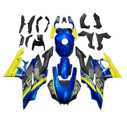 Amotopart Kit carena Yamaha YZF-R3 R25 2019-2021 Carrozzeria Plastica ABS