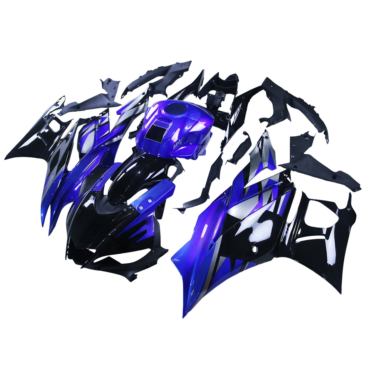 Kit carena iniezione Yamaha YZF-R3 R25 2019-2021 Carrozzeria in plastica ABS