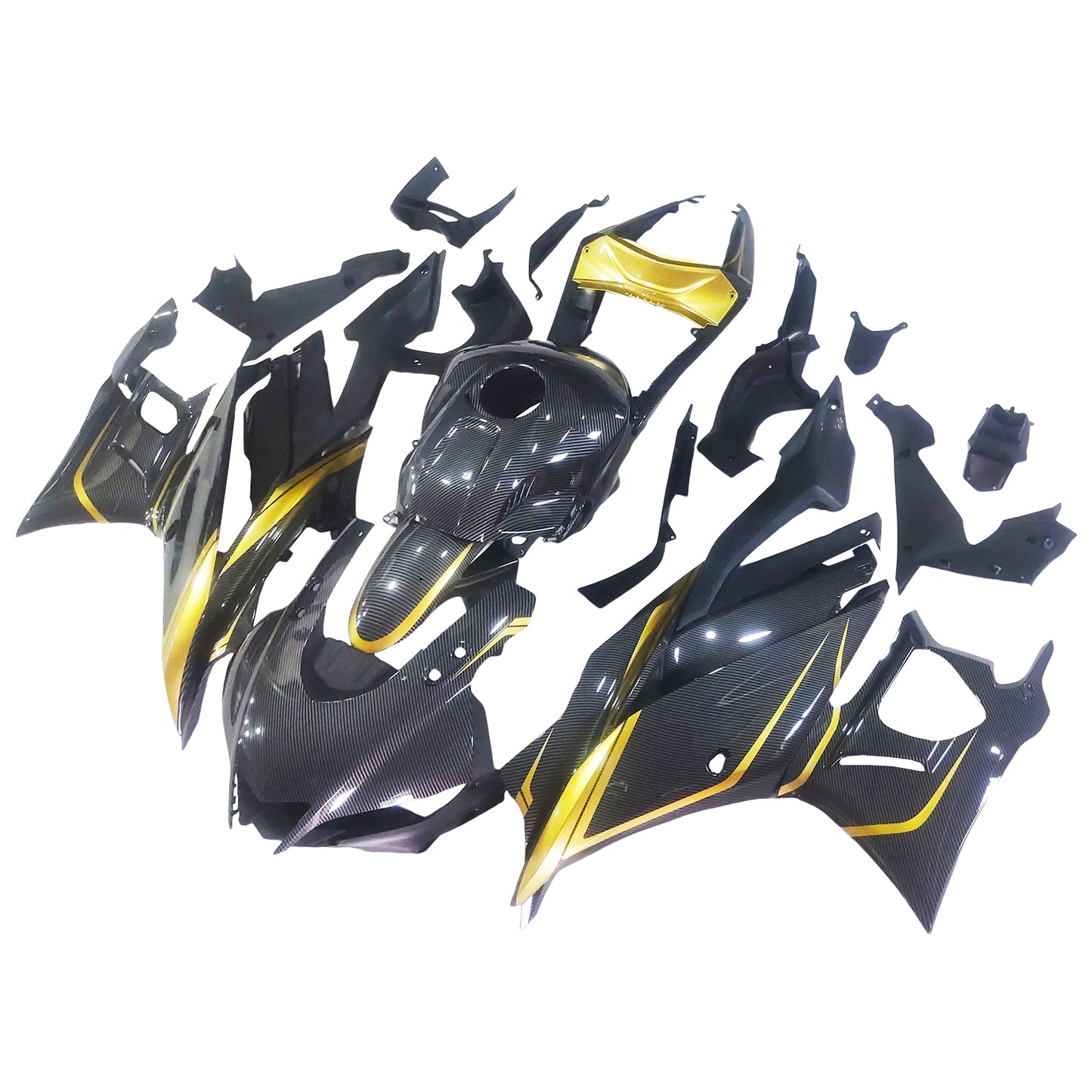Kit carena iniezione Yamaha YZF-R3 R25 2019-2021 Carrozzeria in plastica ABS