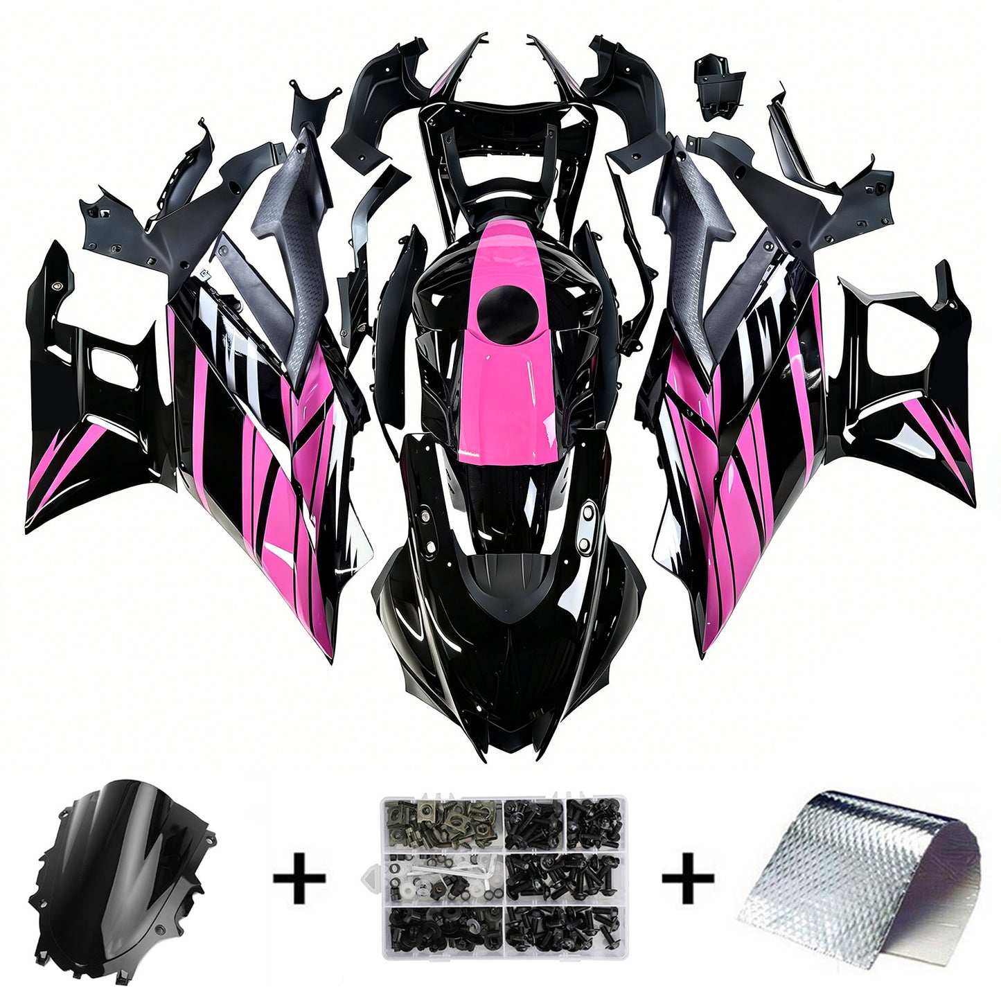 2019-2021 Yamaha YZF-R3 R25 Kit carenatura iniezione Carrozzeria Plastica ABS