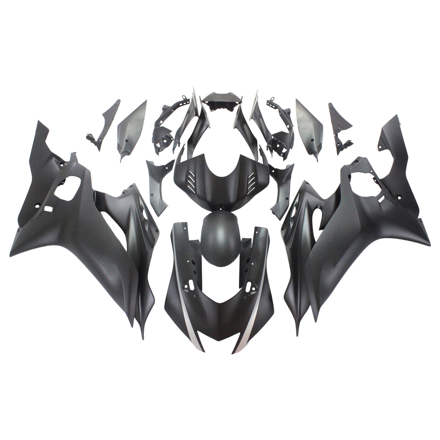 Amotopart Yamaha 2017-2020 YZF 600 R6 Kit di rivestimento nero