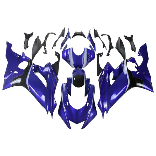 Amotopart Yamaha 2017-2020 YZF 600 R6 Kit di design blu