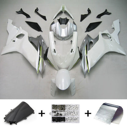 Amotopart Yamaha 2017-2020 YZF 600 R6 White Fearing Kit