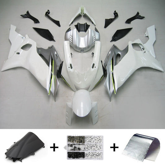 Amotopart Yamaha 2017-2020 YZF 600 R6 White Fearing Kit