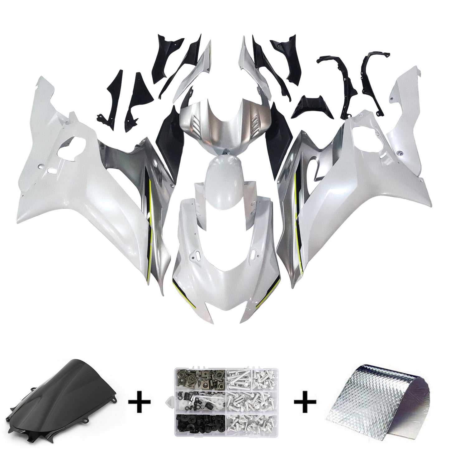 Amotopart Kit Carena Yamaha YZF-R6 2017-2022 Carrozzeria Plastica ABS