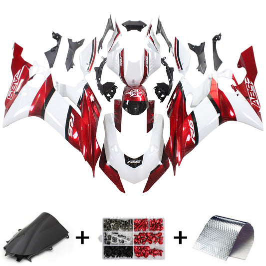 Amotopart Kit Carena Yamaha YZF-R6 2017-2022 Carrozzeria Plastica ABS