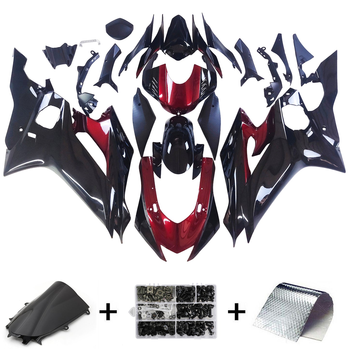 Kit carenatura iniezione Yamaha YZF-R6 2017-2023 Carrozzeria in plastica ABS