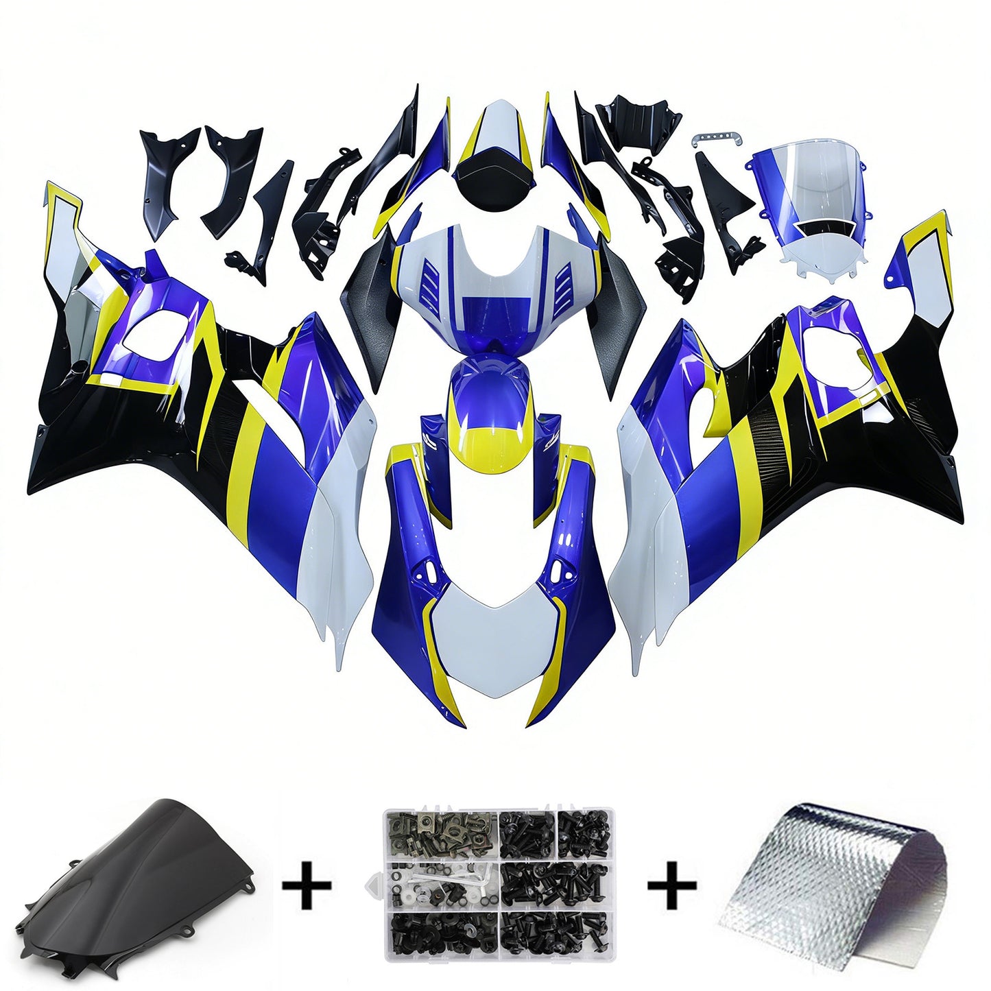 Kit carenatura iniezione Yamaha YZF-R6 2017-2023 Carrozzeria in plastica ABS