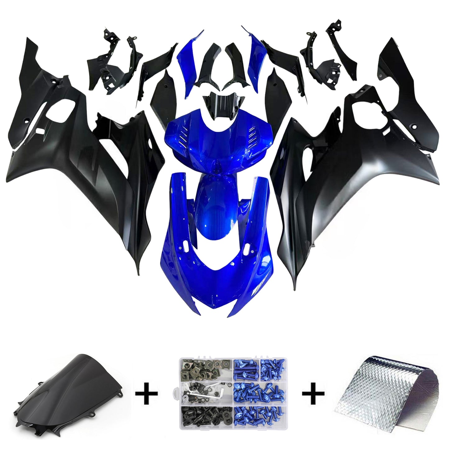 Kit carenatura iniezione Yamaha YZF-R6 2017-2023 Carrozzeria in plastica ABS