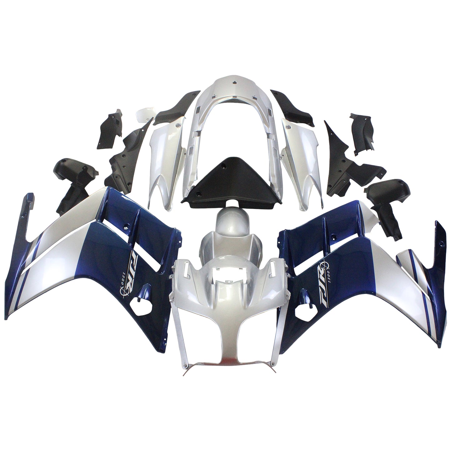 Amotopart Yamaha FJR 1300 2001-2006 Kit Carena Carrozzeria Plastica ABS