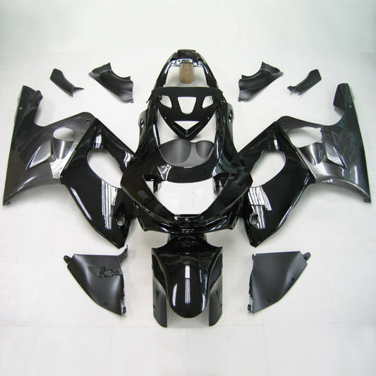 Amotopart Yamaha 1996-2007 YZF 600R Thundercat Black Sliver Kit