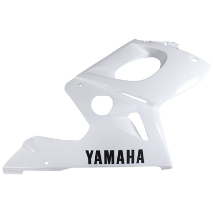 Amotopart Yamaha 1996-2007 YZF 600R Thundercat Kit di carenatura bianca nera