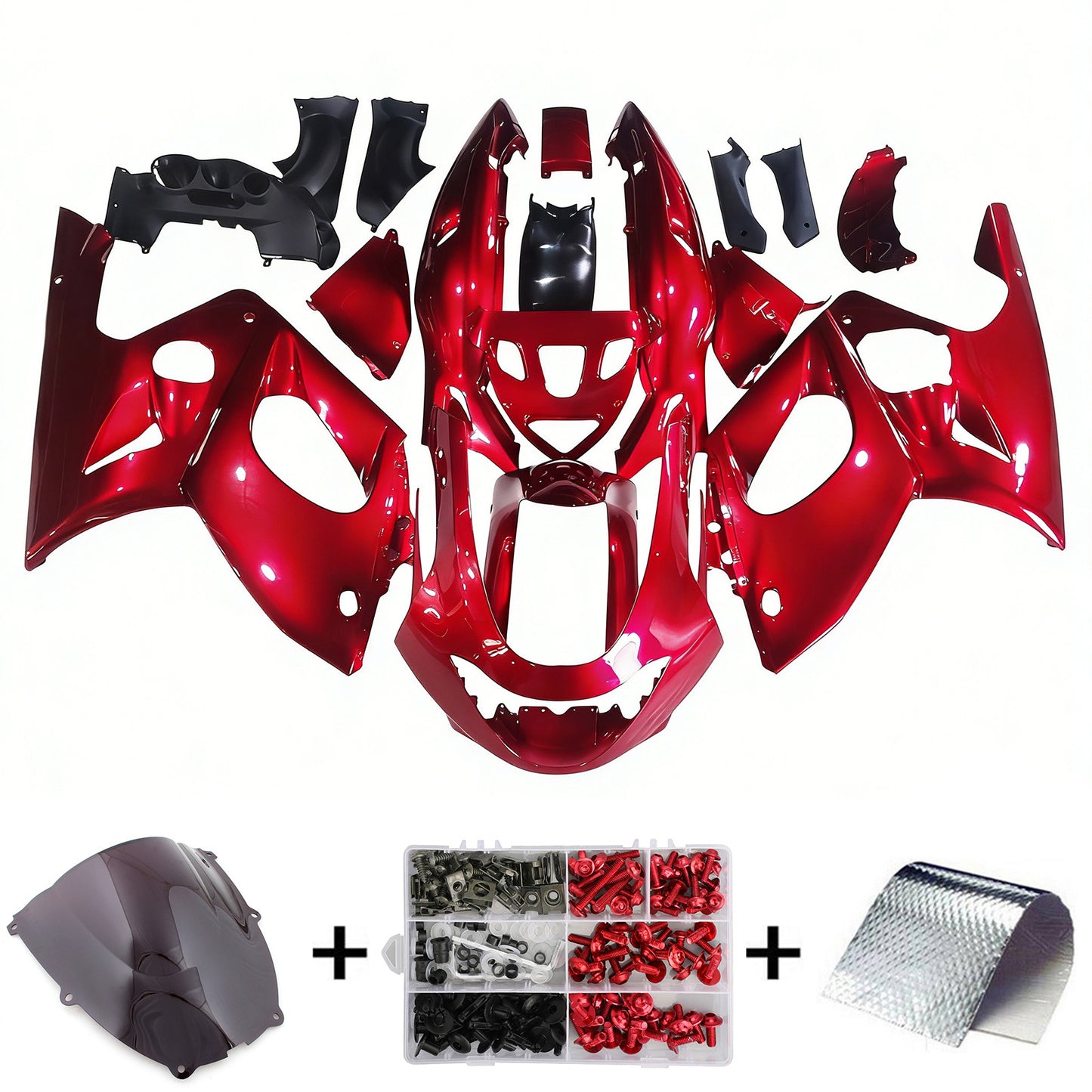 Kit carenatura per Yamaha YZF 600R Thundercat 1996-2007 Generico