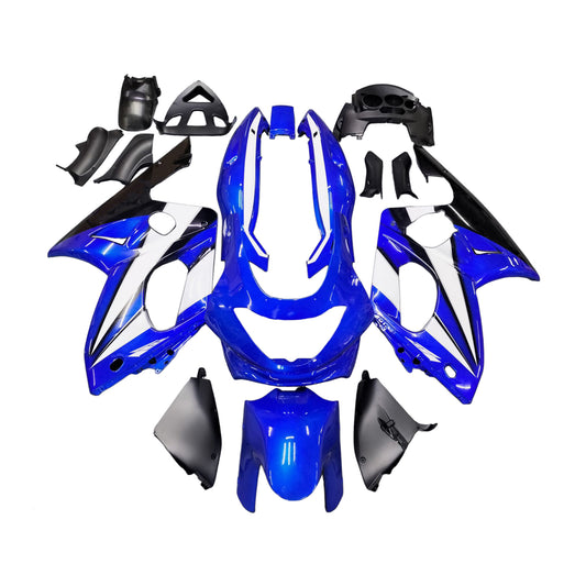 Amotopart Yamaha 1996-2007 YZF 600R Thundercat Nero Kit carenatura blu