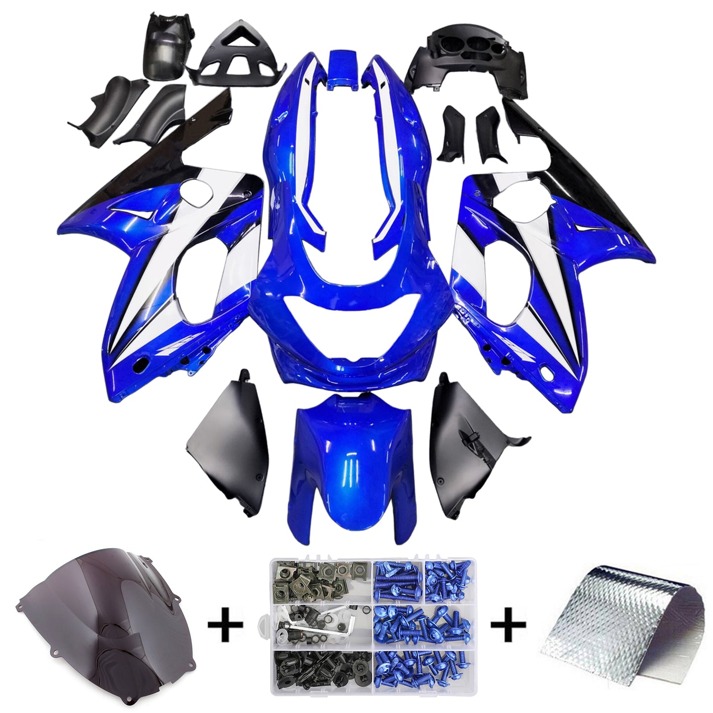 Kit carenatura per Yamaha YZF 600R Thundercat 1996-2007 Generico