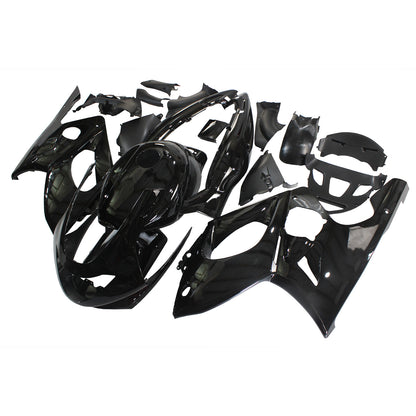Amotopart Yamaha 1996-2007 YZF 600R Kit di abito nero Thundercat