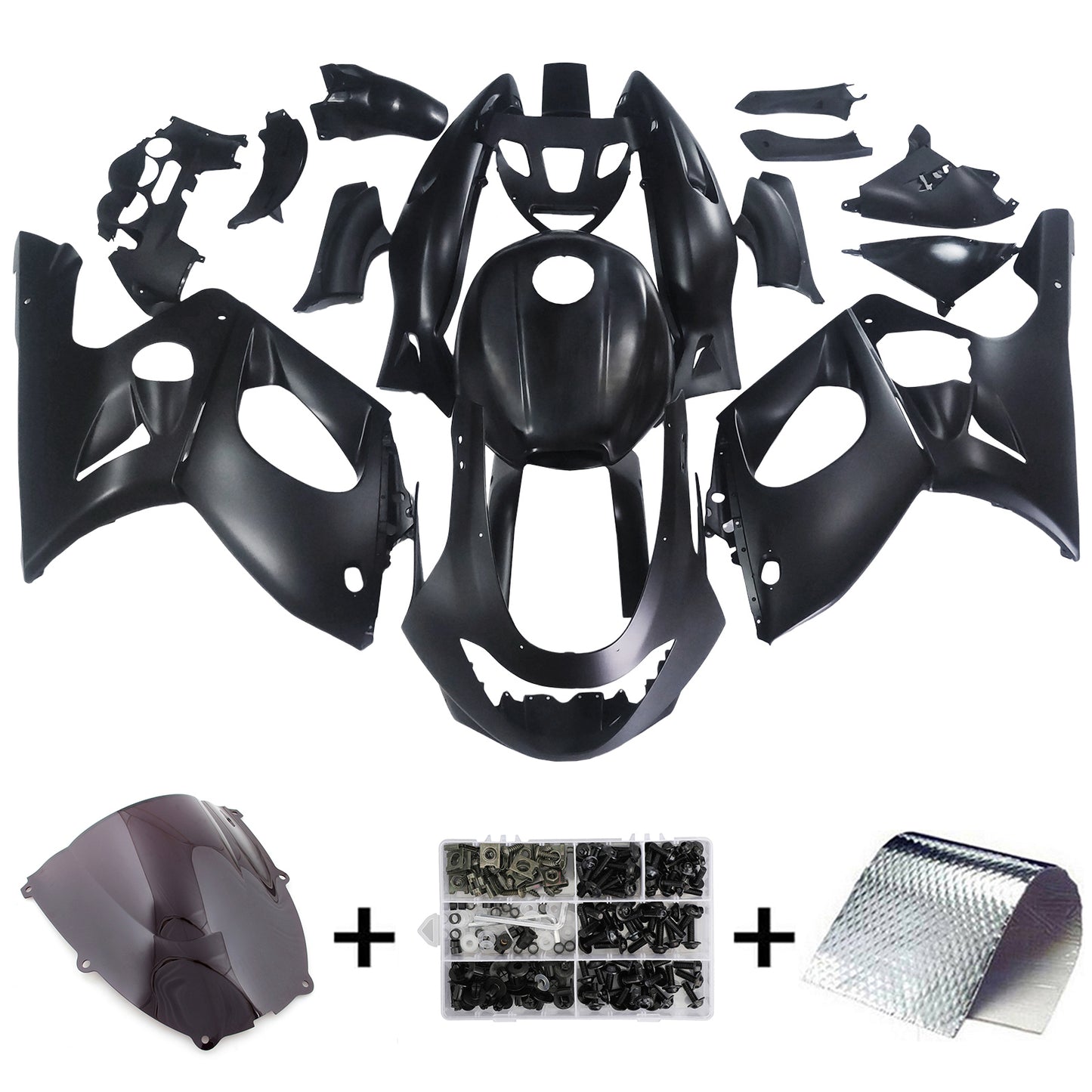 1996-2007 Yamaha YZF 600R Thundercat Kit carena iniezione Carrozzeria Plastica ABS