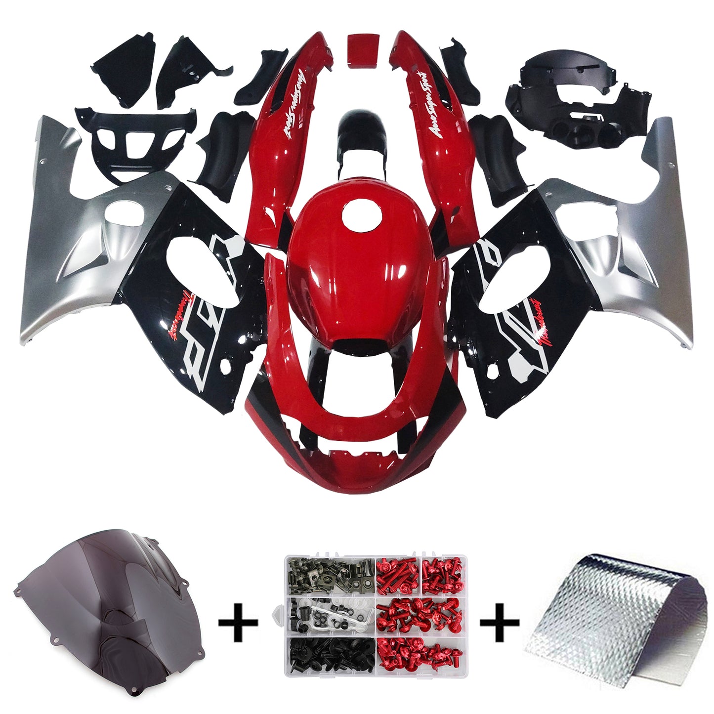 1996-2007 Yamaha YZF 600R Thundercat Kit carena iniezione Carrozzeria Plastica ABS