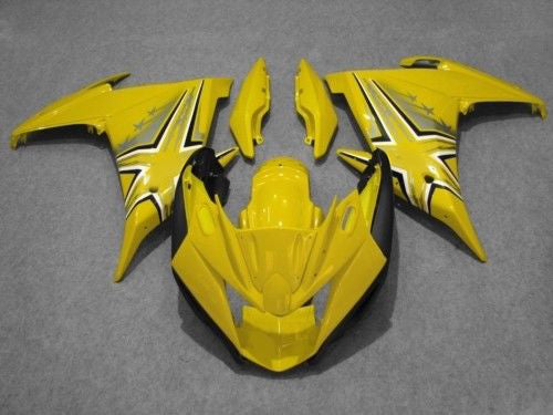 Amotopart 2009-2015 Yamaha FZ6R Kit vestito giallo