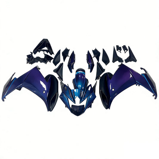 Kit carenatura addominali in plastica adatta per Yamaha FZ6R 2009-2015