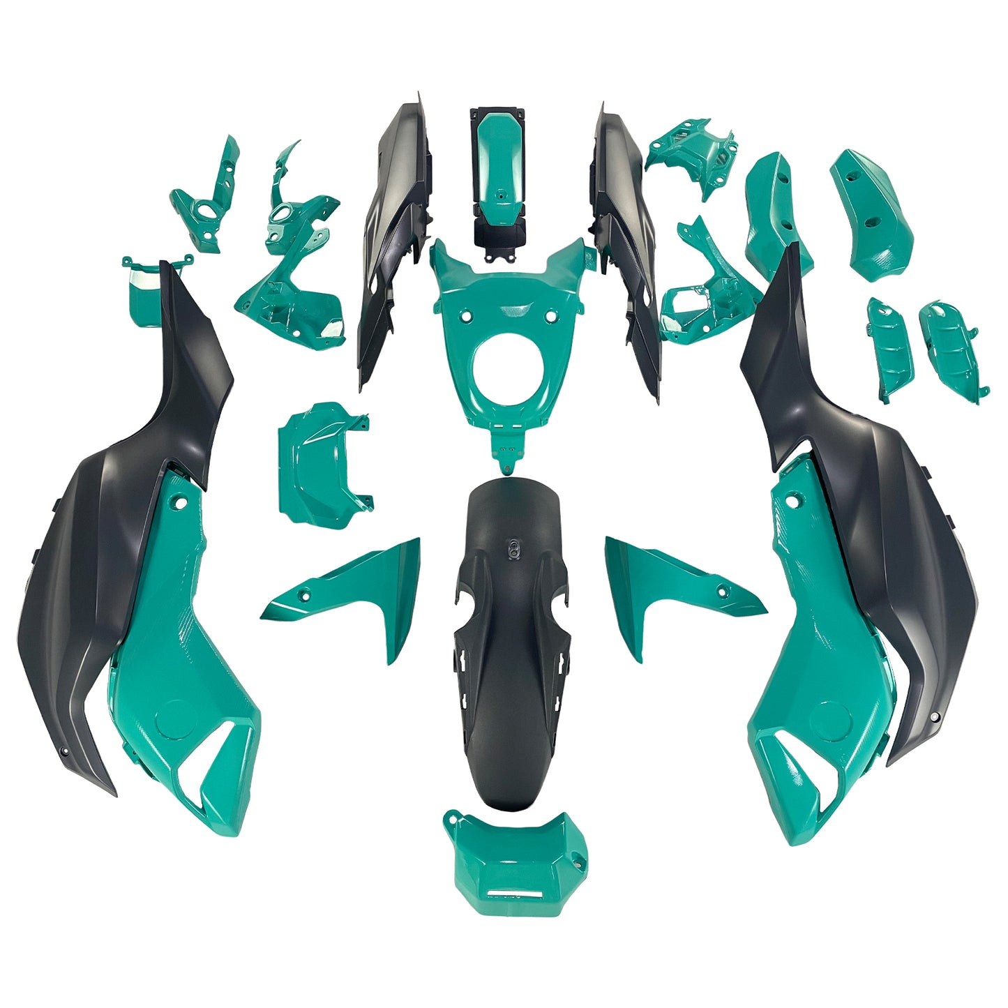 2012-2017 Yamaha MT-07 FZ-07 Kit carenatura iniezione Carrozzeria Plastica ABS