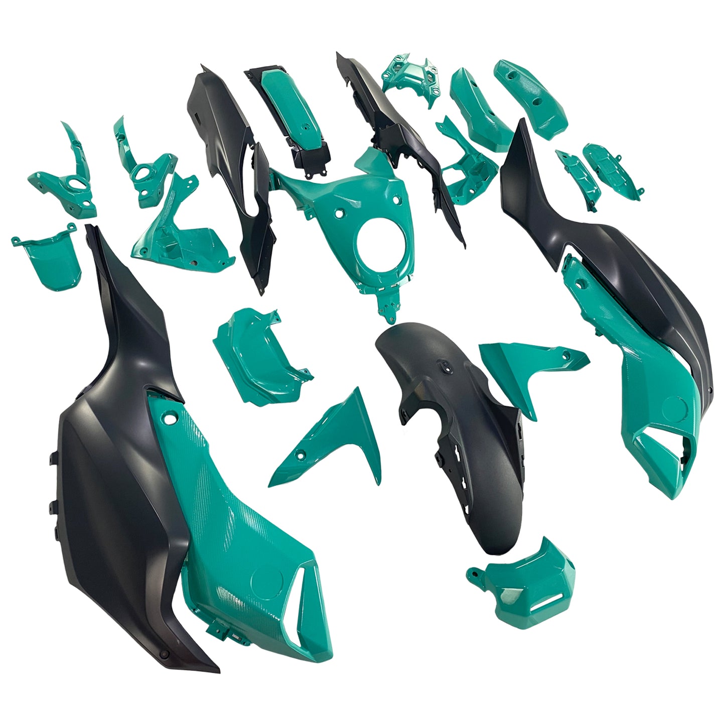 2012-2017 Yamaha MT-07 FZ-07 Kit carenatura iniezione Carrozzeria Plastica ABS
