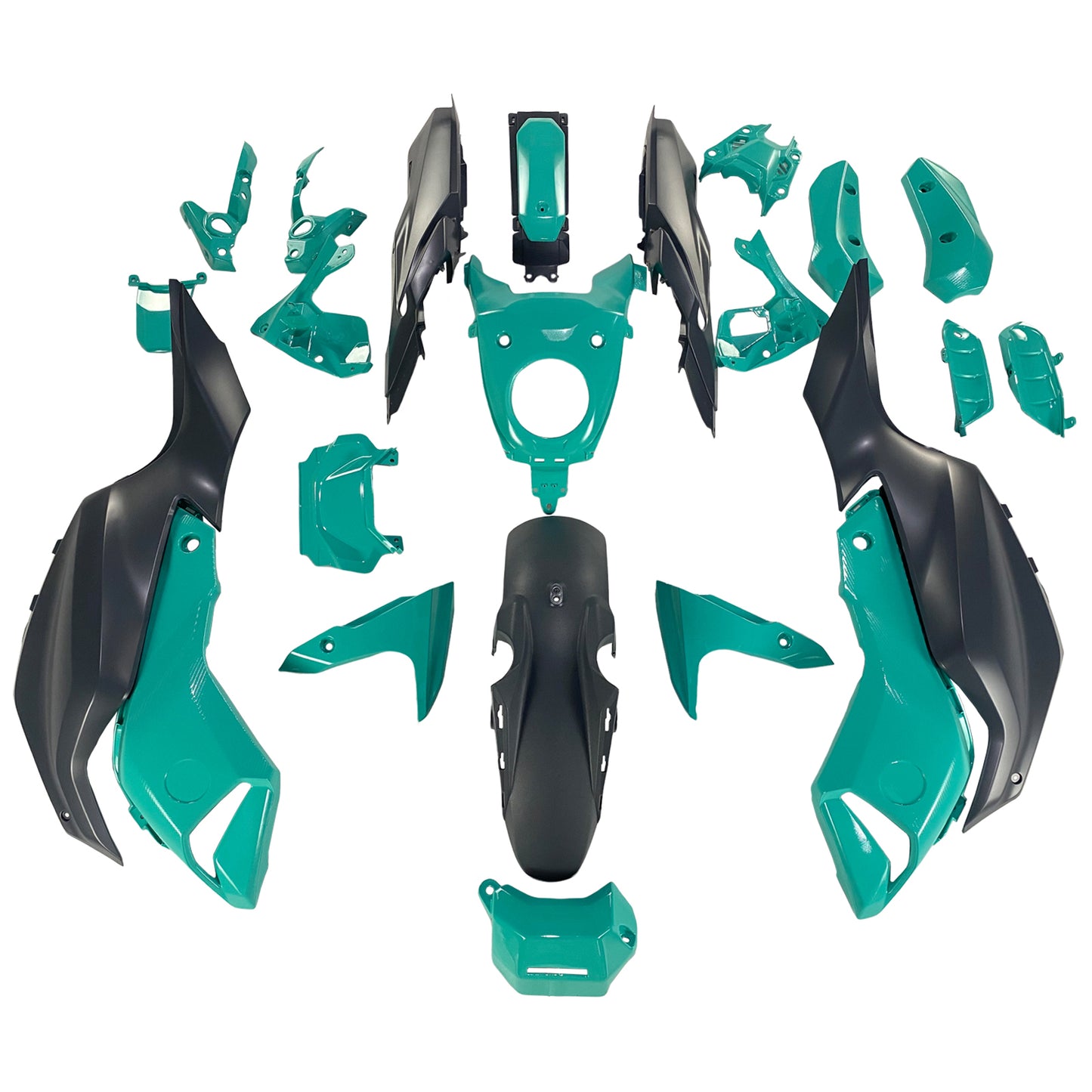 2012-2017 Yamaha MT-07 FZ-07 Kit carenatura iniezione Carrozzeria Plastica ABS