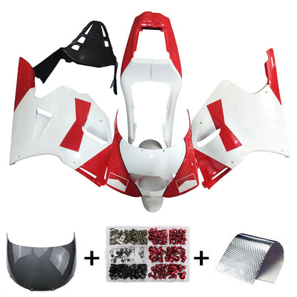Amotopart Yamaha 1991-1994 TZR 250 rosso bianco? Con kit di vendita logo nero