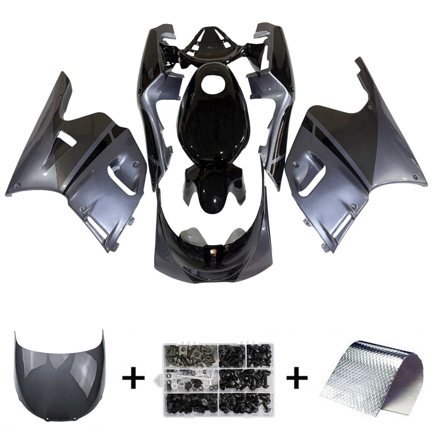 1991-1994 Yamaha TZR250 3XV Kit carenatura iniezione Carrozzeria Plastica ABS
