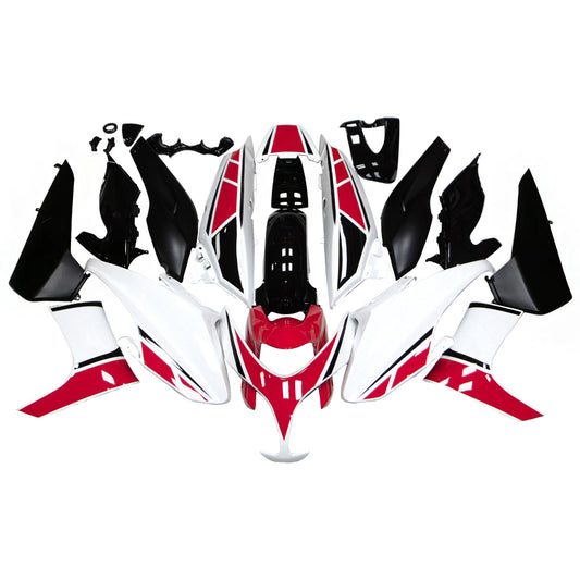 Amotopart Yamaha 2008-2012 T-MAX XP500 Kit di paura rosso bianco