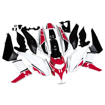 Amotopart Yamaha 2008-2012 T-MAX XP500 Kit di paura rosso bianco
