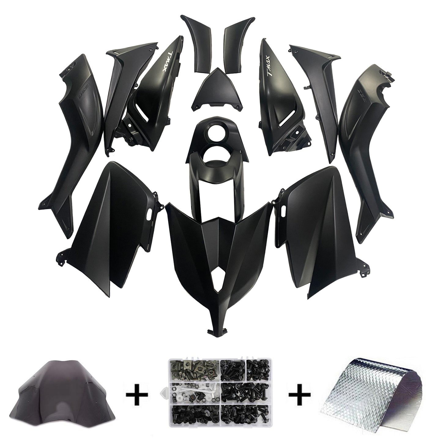 Kit di carenatura Codografia adatta per Yamaha T-Max TMAX530 2012-2014